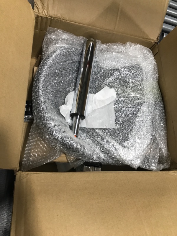 Photo 1 of Nazalus Rolling Stool Adjustable Drafting Chair, Heavy Duty Metal Base with Back Support Foot Rest, for Office Home Shop Kitchen Beauty(Large)