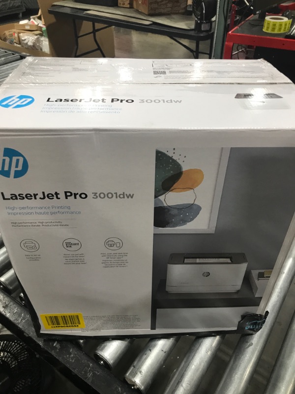 Photo 4 of HP LaserJet Pro 3001dw Wireless Black & White Printer