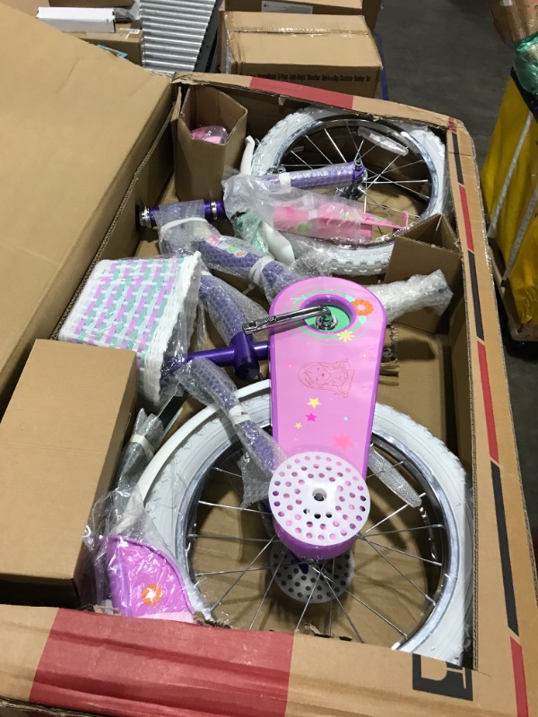 Photo 2 of COEWSKE Kid's Bike Steel Frame Children Bicycle Little Princess Style 12-14-16-18-20 Inch with Training Wheel