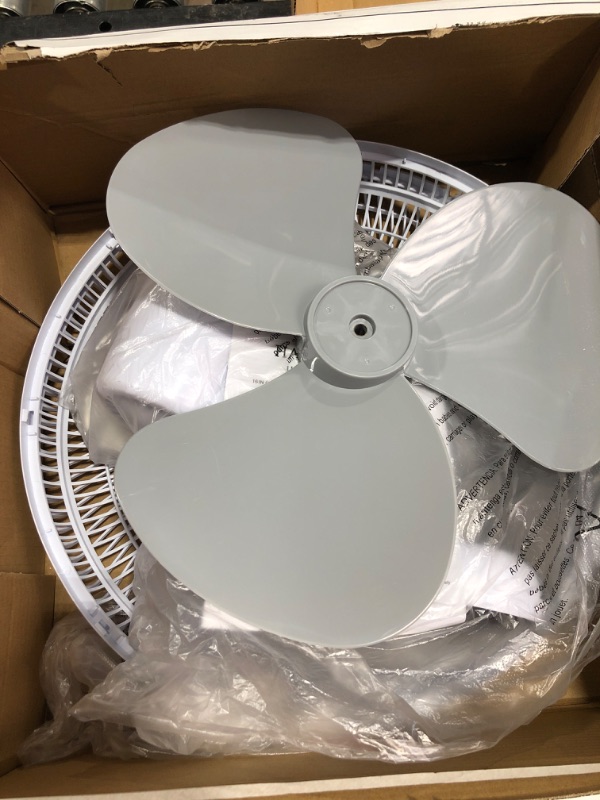 Photo 3 of 16 in. Indoor Wall Mount Fan with Remote