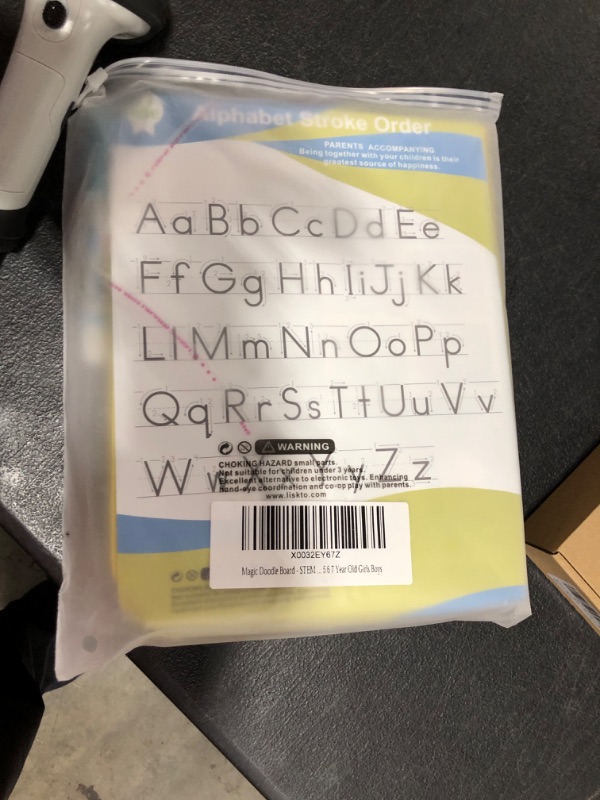 Photo 2 of Busy Board - STEM Educational Learning ABC Letters Kids Drawing Board Educational Toys for Age 3 4 5 6 7 Year Old Girls Boys