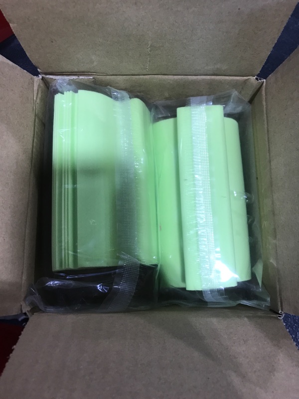 Photo 2 of 2-Pack Upgraded Handle Damp Clean Duster Sponge, Magical Sponge, Reusable Dusters, Household Cleaning Sponges, Cleaning Tools for Blinds, Ceiling Fans, Baseboards, Window Grooves, Car, Glass(Green) 