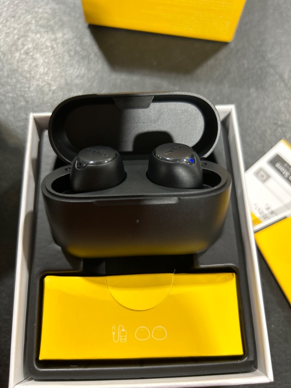 Photo 1 of EarFun Free 2S Wireless Earbuds, [Upgraded Version] Qualcomm® CVC™ 8.0 ENC, Bluetooth 5.2 Wireless Earbuds, Sweatshield™ IPX7 Waterproof Bluetooth Headphone, aptX™ Deep Bass, APP, Game Mode Black