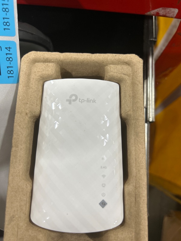 Photo 2 of TP-Link AC750 WiFi Extender (RE220), Covers Up to 1200 Sq.ft and 20 Devices, Up to 750Mbps Dual Band WiFi Range Extender, WiFi Booster to Extend Range of WiFi Internet Connection