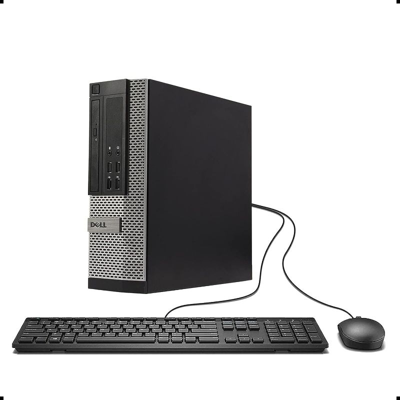 Photo 1 of DELL Optiplex 9010 SFF Desktop PC - Intel Core i5-3470 3.2GHz 16GB RAM 240GB SSD DVD Windows 10 Pro, WIFI (Renewed)']