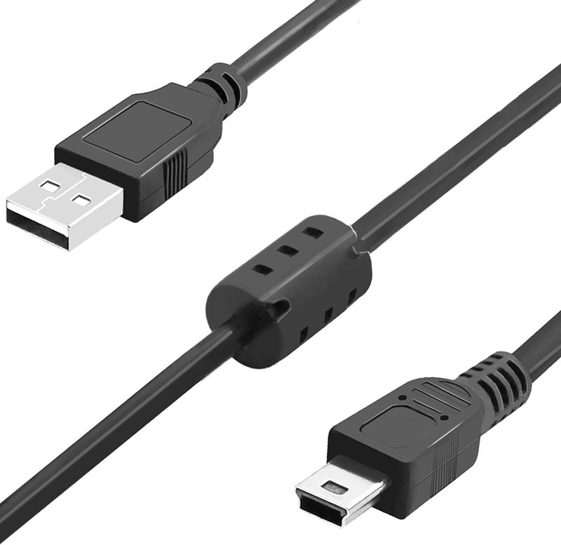 Photo 1 of 2pk Taiss UC-E6 / UC-E16 USB Charging Cable Cord,16FT Long, Replacement Digital Camera USB Cable Transmission Data Cable Charger for Nikon Coolpix S Series S3500 S6600 S3700 Coolpix D,P, L Series