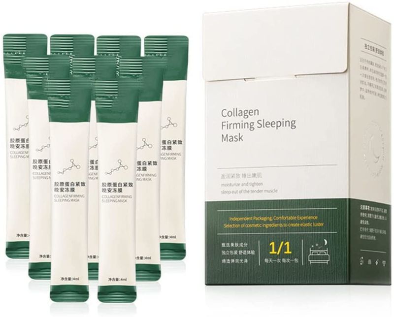 Photo 1 of 20 Pcs Korean Collagen Firming Mask,Collagen Firming Sleeping Mask,