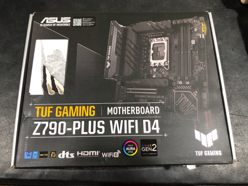 Photo 2 of ASUS TUF GAMING Z790-PLUS WIFI D4 Intel Z790 LGA 1700 ATX