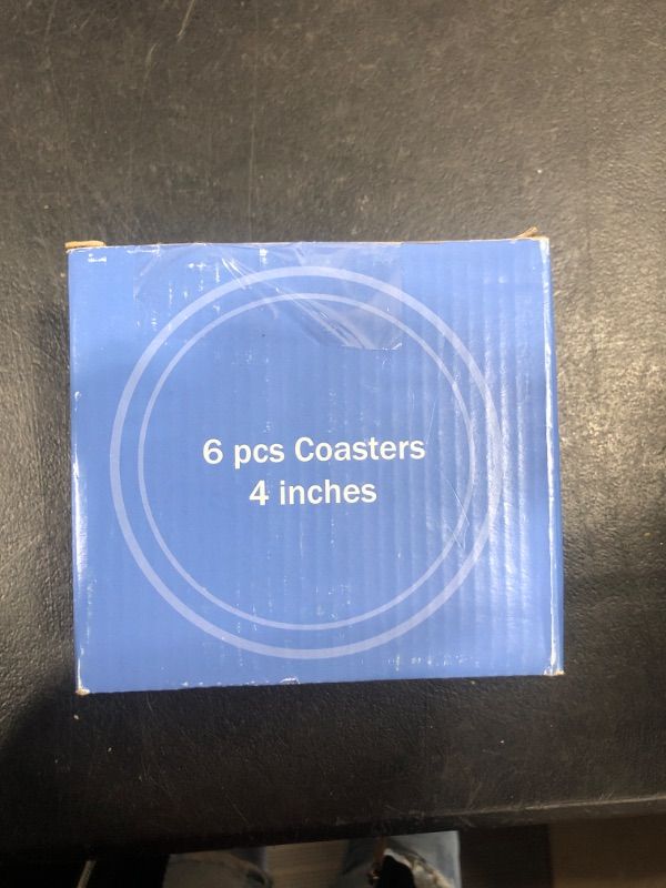 Photo 1 of 6 PIECE COASTER SETS 