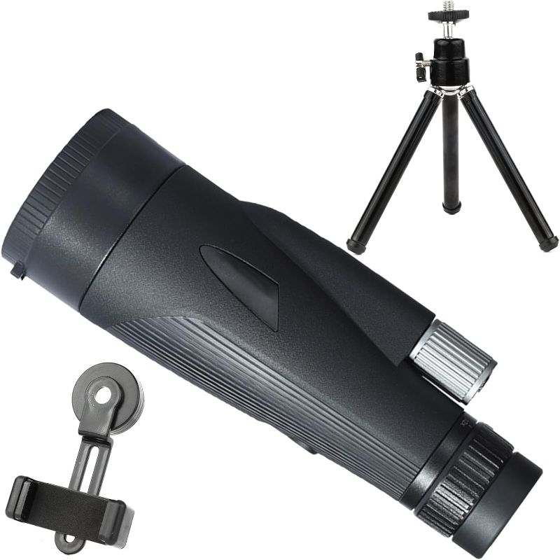 Photo 1 of 10-30x50 high Power monocular Telescope, Adult Large Field of View monoculars, Kids with BAK4 Prism and FMC Lens, Suitable for Bird Watching Hiking Camping