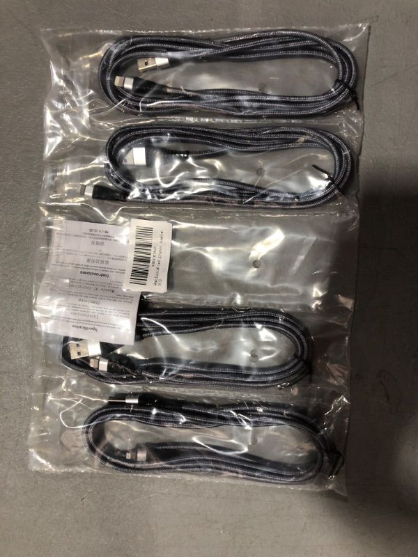 Photo 2 of 4Pack?Apple MFi Certified ? iPhone Charger Cord, Lightning Cable 6 ft?iPhone Charger 6 ft, iPhone Charger Cable for iPhone 13/12/11/11Pro/11Max/ X/XS/XR/XS Max/8/7/6/5S/SE/iPad Mini?More 6ft