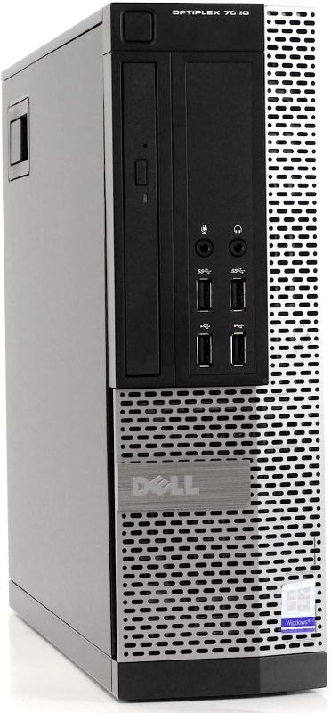 Photo 1 of NO POWER CORD DELL OptiPlex 7020-SFF, Intel Core i5-4570 3.2Ghz, 8GB RAM, 500GB Hard Drive, DVDRW, Windows 10 Pro 64bit (Renewed)']