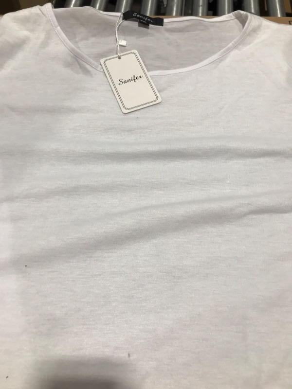 Photo 1 of xxl white sanfile shirt 