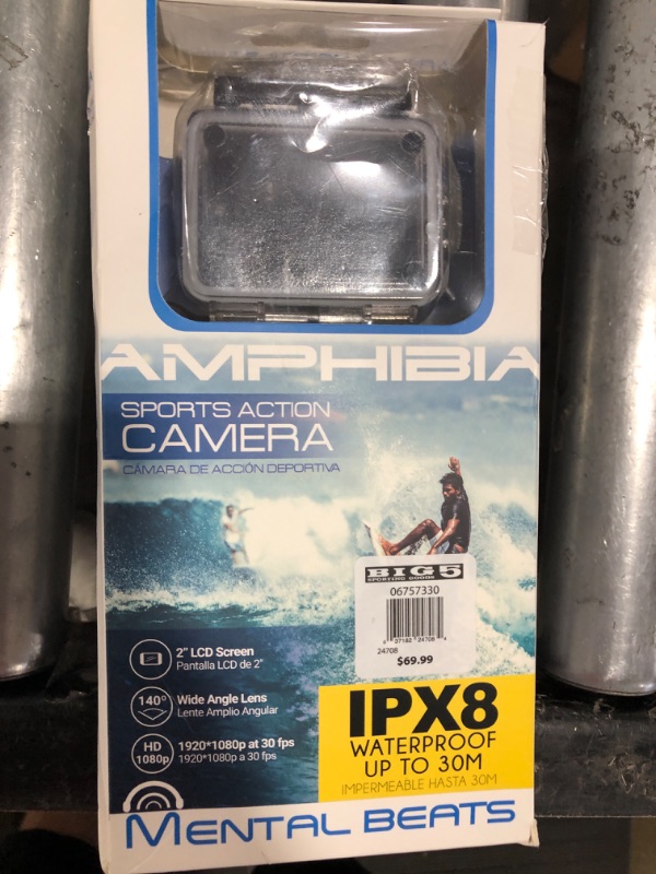 Photo 2 of M Amphibia 720p Waterproof Action Camera
