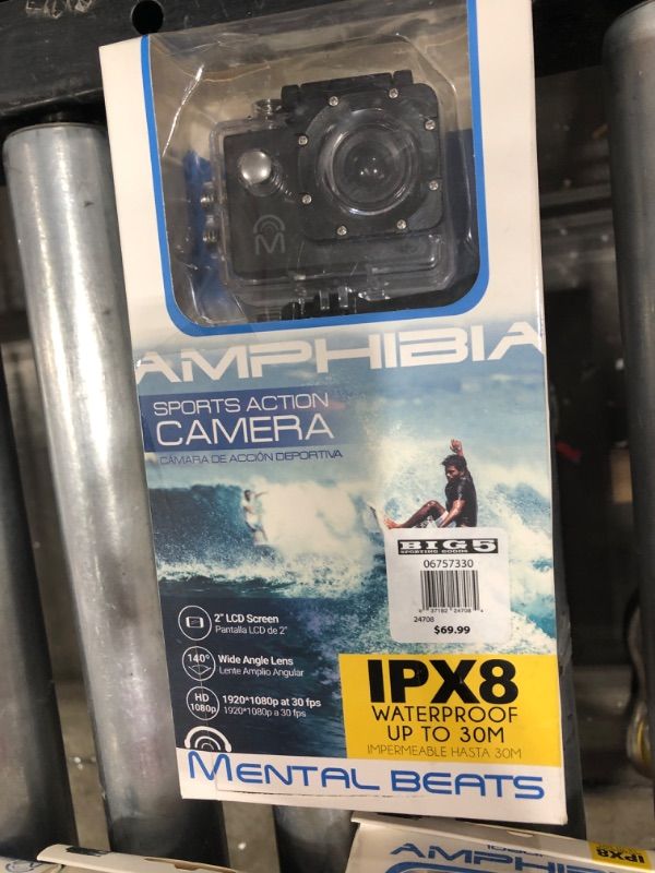 Photo 2 of M Amphibia 720p Waterproof Action Camera
