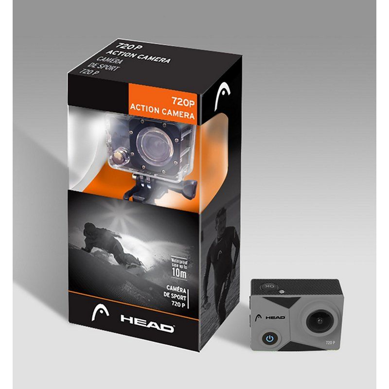 Photo 1 of HEAD 720p High Definition Action Camera Gray Dark/Black - Personal Electronics at Academy Sports
