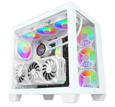 Photo 1 of Power Train Seaview Room Case Vip Standard Edition Support EATX ATX ITX Main Board 360 Water Cooled Desktop Office Chassis
