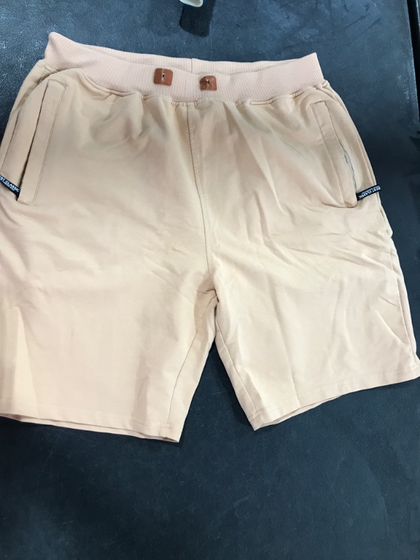 Photo 2 of (38)  Men's Shorts Zipper Pocket Elastic Waist Stretch Summer Casual Beach