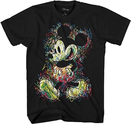 Photo 1 of (LARGE) Disney Mickey Mouse & Pluto Classic T-Shirt Men Graphic Tshirt for Adult Vintage Tee