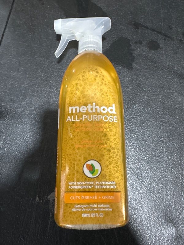 Photo 2 of 
Method All-Purpose Natural Surface Cleaner Ginger Yuzu 28 fl oz 828 ml