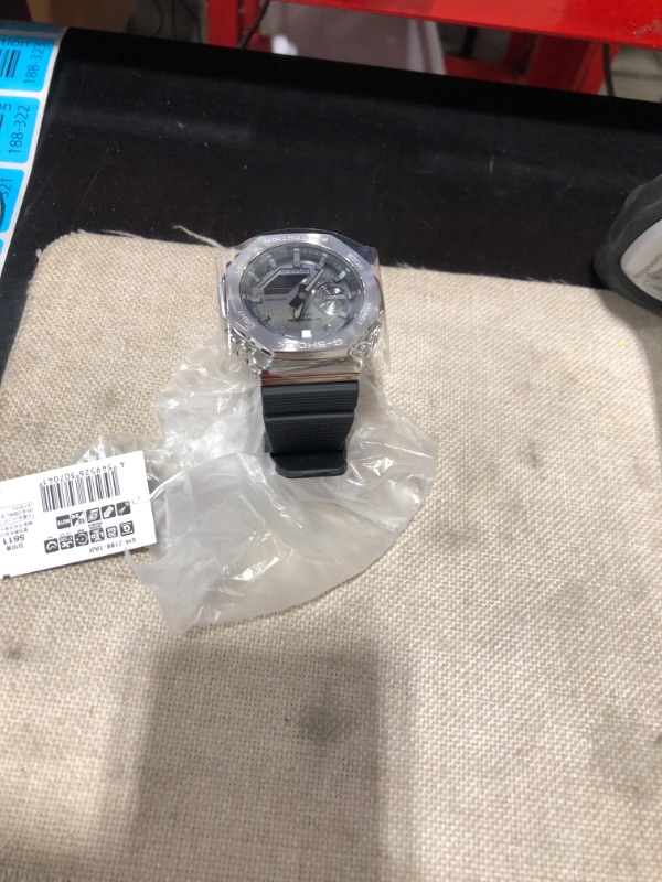 Photo 2 of [Casio] Watch G-Shock Unisex Adult Watch Metal Covered Black GM-2100-1AJF
