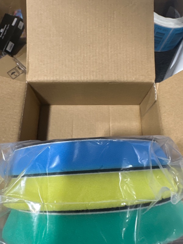 Photo 2 of 5”/6" Buffing Pad, Green, Yellow and Blue Polishing Pad Kit (6") 6 inch