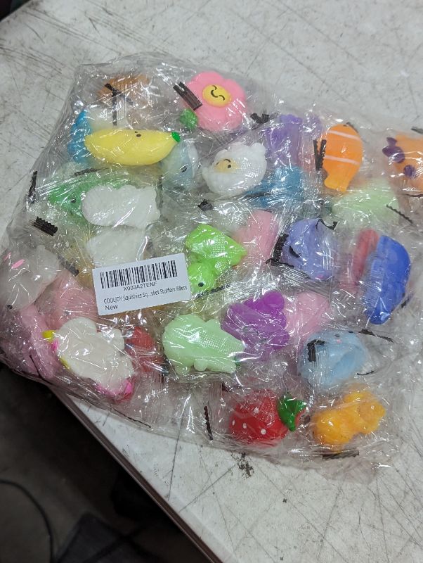 Photo 2 of COOLJOY Squishies Squishy Toy 36pcs Party Favors for Kids Kawaii Mini Squishies Animals Mochi Squishy Stress Reliever Anxiety Toys Easter Basket Stuffers fillers 