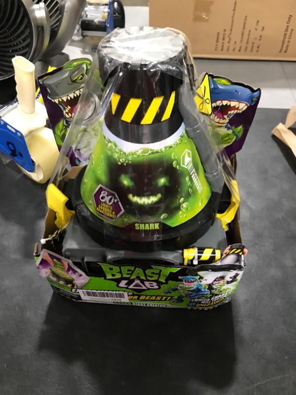 Photo 2 of Beast Lab – Shark Beast Creator. Add Ingredients & Follow The Experiment's Steps to Create Your Beast! with Real Bio Mist & 80+ Lights, Sounds and Reactions – Shark Style May Vary Sharks