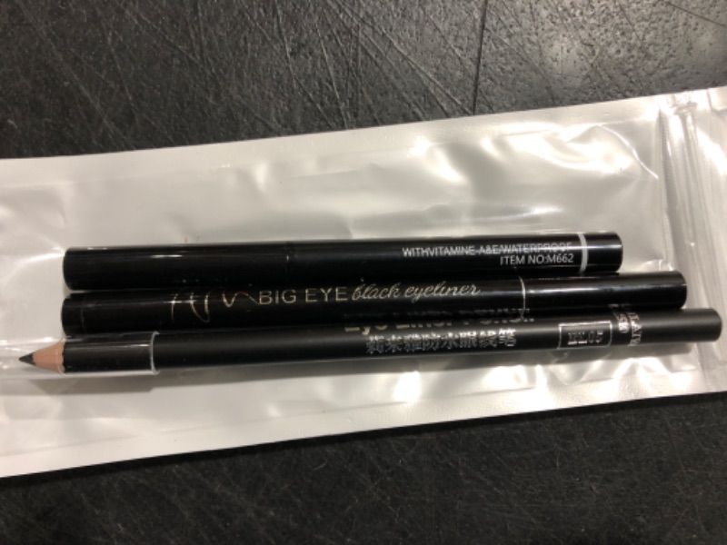 Photo 2 of `ETEDES 3 Different Precision Liquid Eyeliners;Long Lasting, Volume and Length,[3-in-1] Eyeliner *3; Black #-0329077