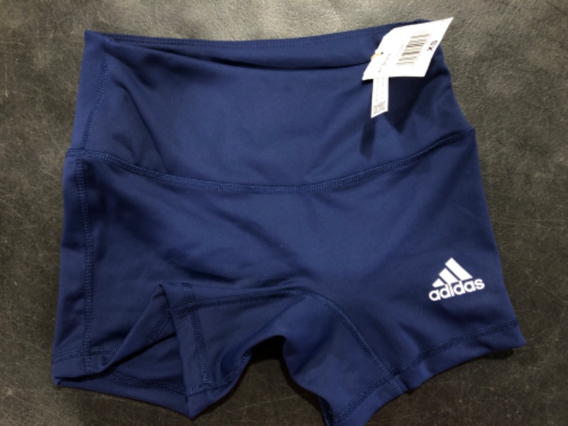 Photo 2 of adidas Women's 4 Inch Shorts X-Small Team Navy Blue/Whit