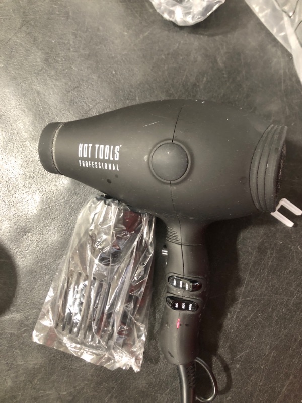 Photo 2 of Hot Tools Pro Artist 2100 Ionic Turbo Hair Dryer | Fast Dry, Lightweight