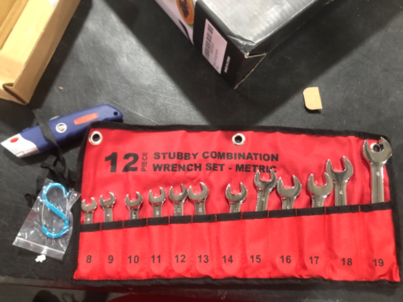 Photo 2 of 12 Piece Stubby combination Wrench Set 