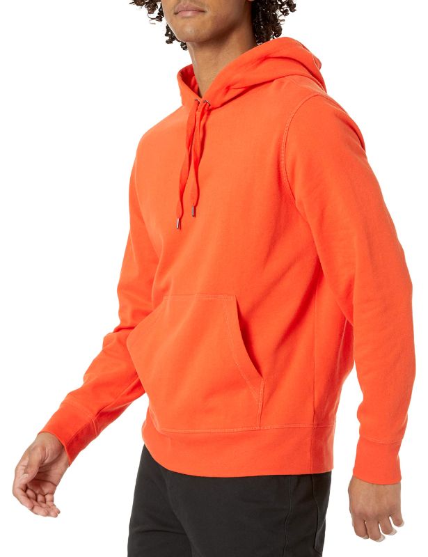 Photo 1 of Amazon Essentials Men's Lightweight French Terry Hooded Sweatshirt SIZE L