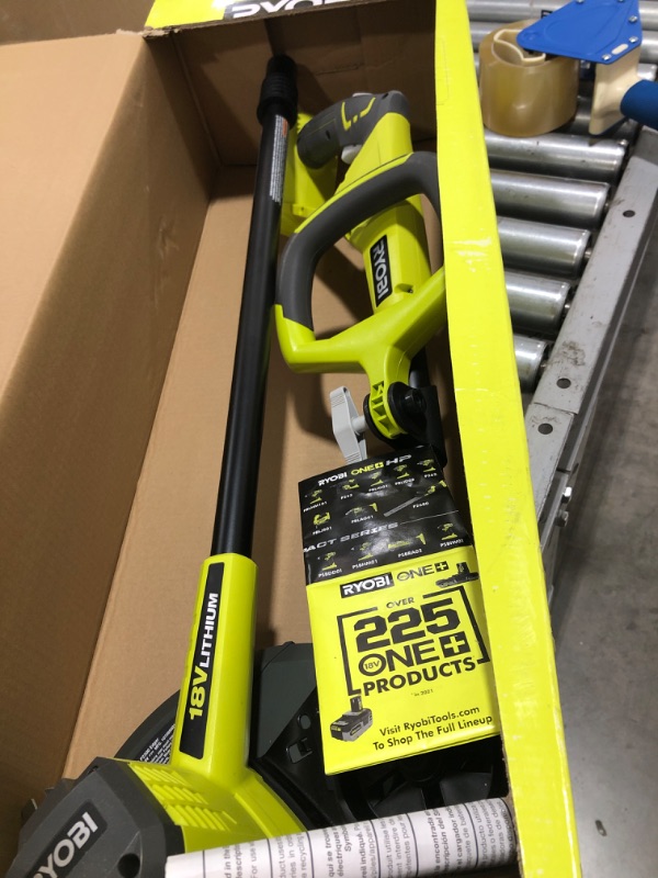 Photo 1 of 18-Volt Lithium-Ion Cordless String Trimmer/Edger - 4.0 Ah Battery and Charger Included
