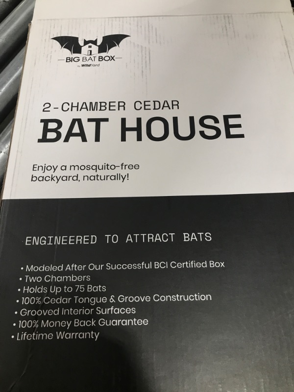 Photo 1 of 2 Chamber Cedar Bat House 
