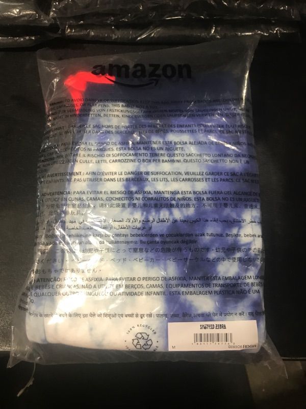 Photo 2 of Amazon Essentials Boys' Fleece Jogger Sweatpants, Pack of 2, Black/Tie Dye, Medium