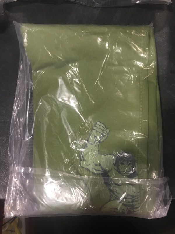 Photo 2 of Amazon Essentials Disney Marvel Hulk Fleece Sweatpant, Medium