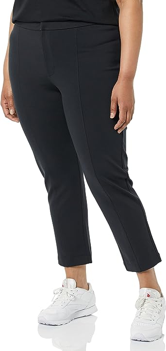 Photo 1 of Amazon Aware Women's Ponte Knit Slim Pant (Available in Plus Size), Charcoal Heather, 5X