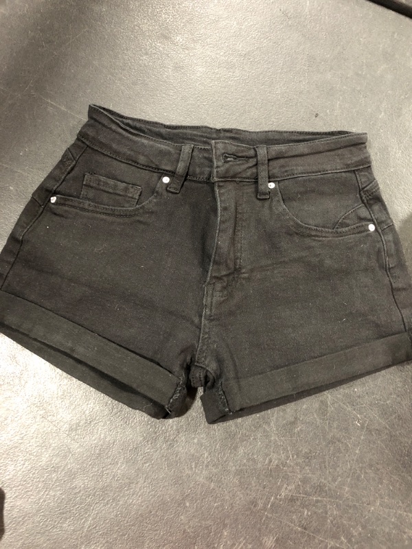 Photo 1 of (XS) WOMENS SHORTS BLACK