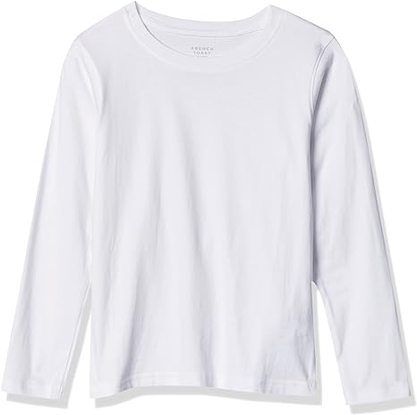 Photo 1 of  Boys Long Sleeve Crewneck Tee T-Shirt, Large