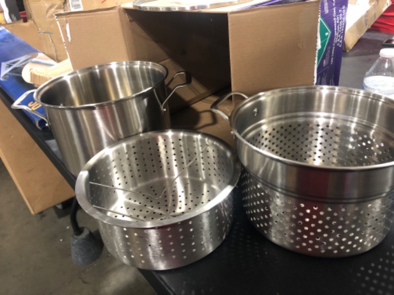 Photo 2 of  Classic Stainless Steel 8-Quart Multi-Pot