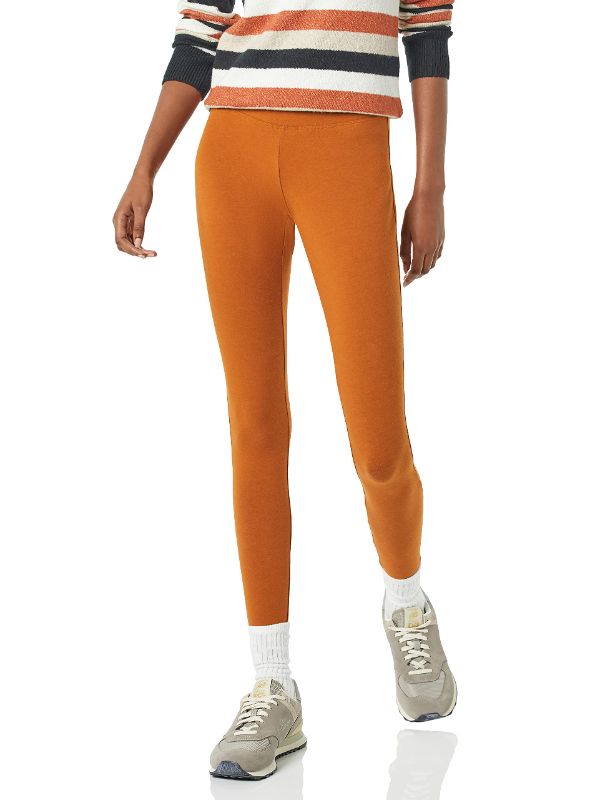 Photo 1 of Amazon Essentials Women's Legging SIZE Medium Long Caramel