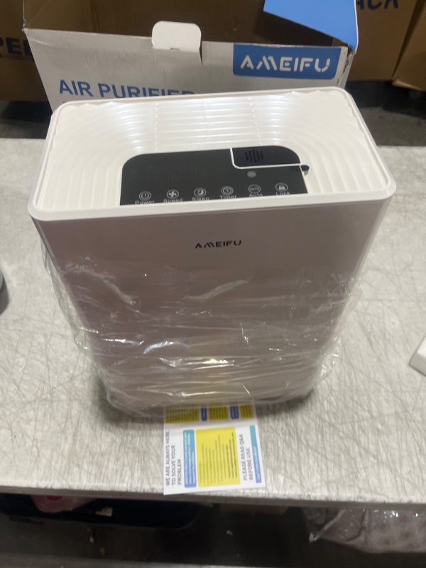 Photo 2 of AMEIFU Air Purifiers for Home Large Room up to 1740ft² with Washable Fliter Cover, Hepa Air Purifiers, H13 True HEPA Air Filter for Wildfires, Pets Hair, Dander, Smoke, Pollen, 3 Fan Speeds, 5 Timer, Sleep Mode 15DB Air Cleaner