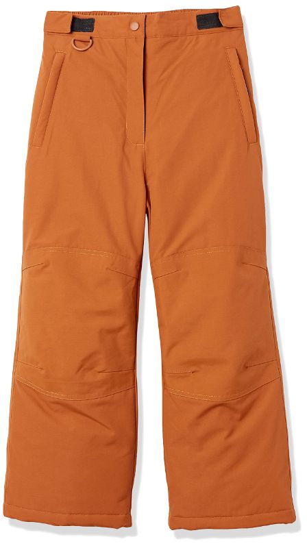 Photo 1 of Amazon Essentials Boys and Toddlers' Water-Resistant Snow Pants X-Large Light Brown