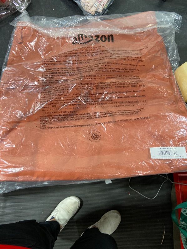 Photo 1 of Amazon Essentials Women's 5 Inch Inseam Chino Short (Available in Plus Size) 36 Rust Orange