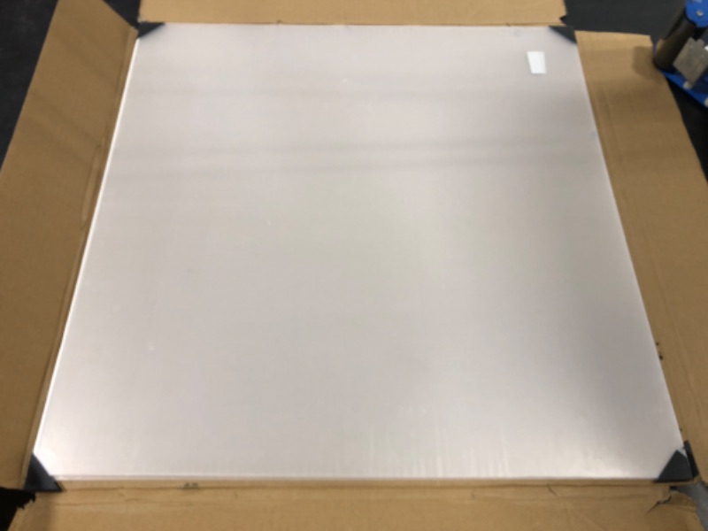 Photo 2 of 24x24 Cast Acrylic Plexiglass Sheet 1/8 Thick Pack 2- Clear Acrylic Perspex Sheet 3mm thick,Transparent Plexiglass Sheet,Plastic Sheeting - Durable,UV,Water Resistant & Weatherproof,Multipurpose,Clear