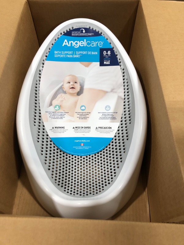 Photo 2 of Angelcare Baby Bath Support (Grey) | Ideal for Babies Less Than 6 Months Old