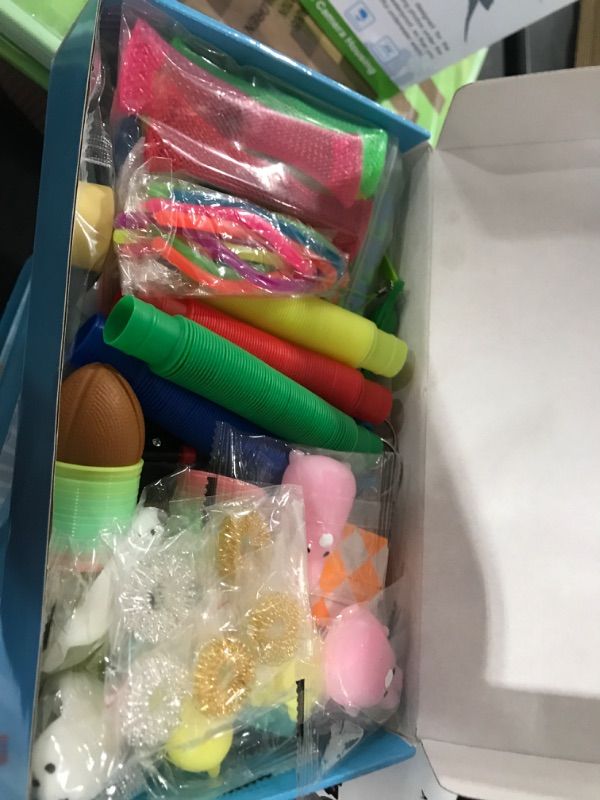 Photo 2 of 42 Pcs Sensory Fidget Toys Pack, Push Bubble Popping Fidget Sensory Toys, Stress Relief & Anxiety Relief Tools Bundle Fidget Toys Set for Kids Adults, Autistic ADHD Toys