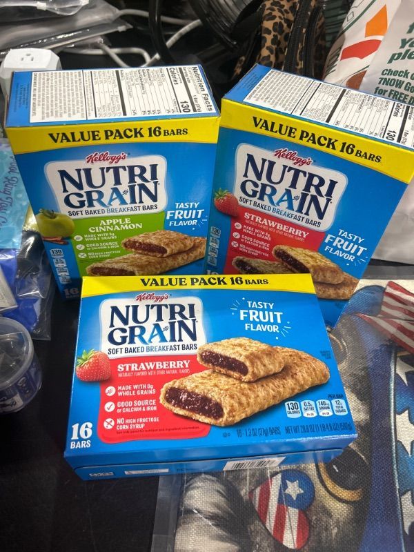 Photo 3 of Nutri-Grain-Kellogg's Cereal Bars Variety Pack, 48-Count exp jul 31 2023 