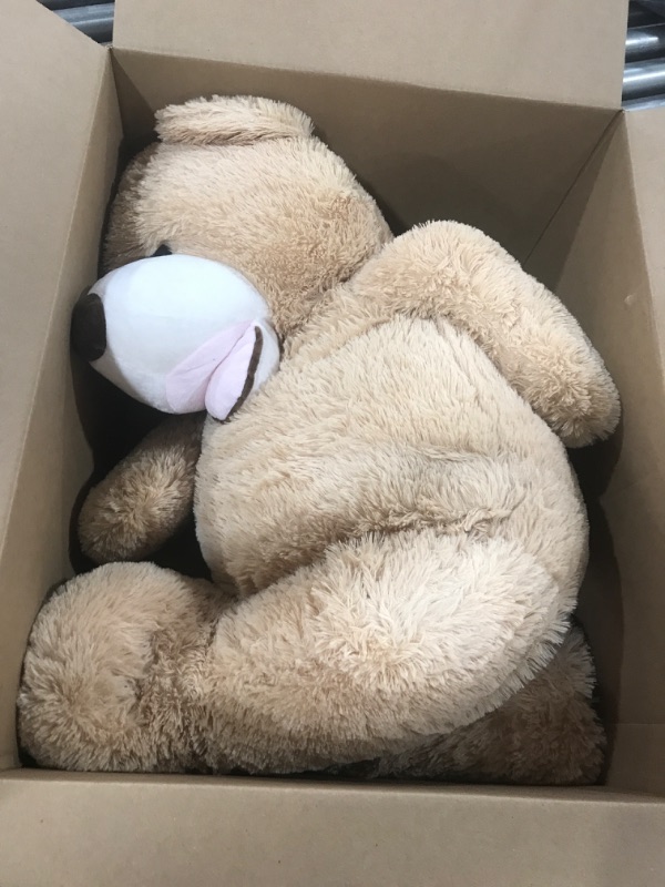 Photo 1 of big brown teddy bear plushie 